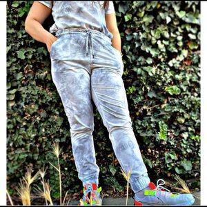 Jaanuu Scrub Pants Custom Tie Dye